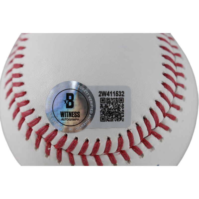 Alan Trammell Signed Detroit Tigers Official MLB HOF Baseball (Beckett)