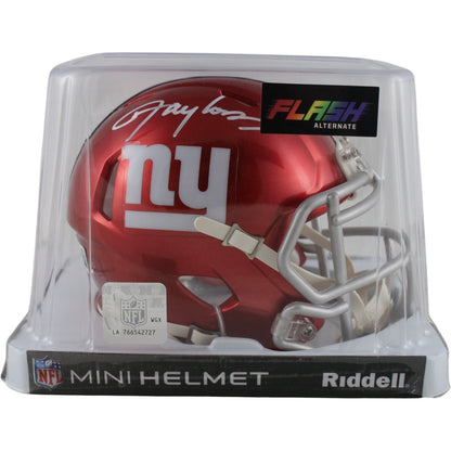 Lawrence Taylor Signed New York Giants Flash Mini Helmet
