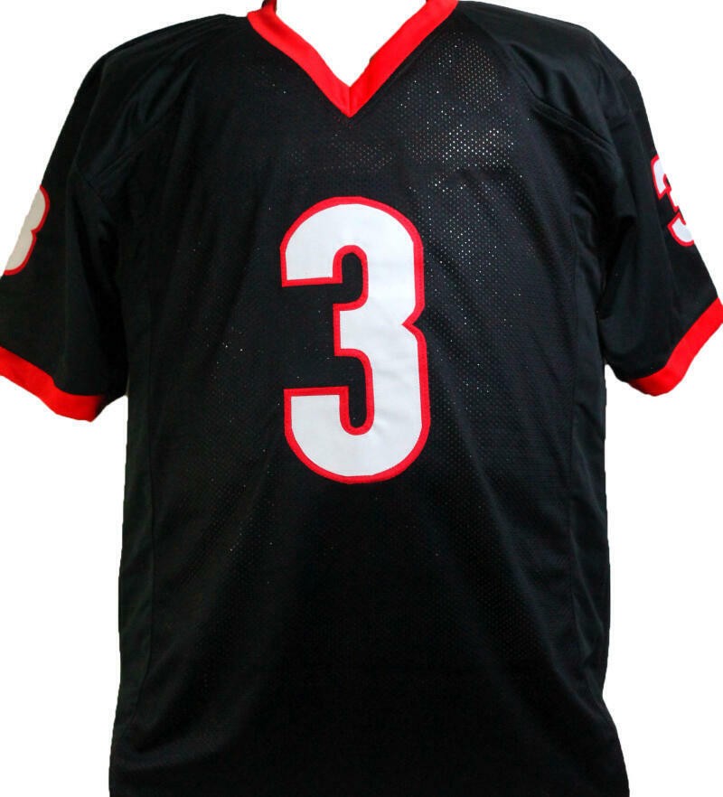 Roquan Smith Signed Georgia Bulldogs Custom Black Jersey
