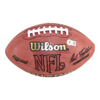 John Elway Signed Denver Broncos Hall of Fame Official Football BAS