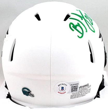 Brian Dawkins Signed Philadelphia Eagles Lunar Speed Mini Helmet