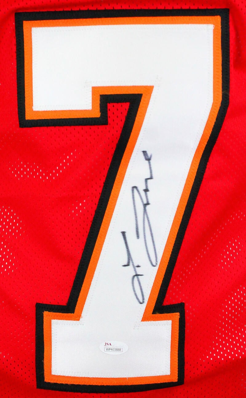 Leonard Fournette Signed Tampa Bay Buccaneers Custom Red Jersey