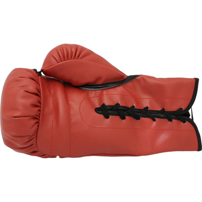 Sugar Ray Leonard Autographed Red Everlast Boxing Glove (Right Hand)