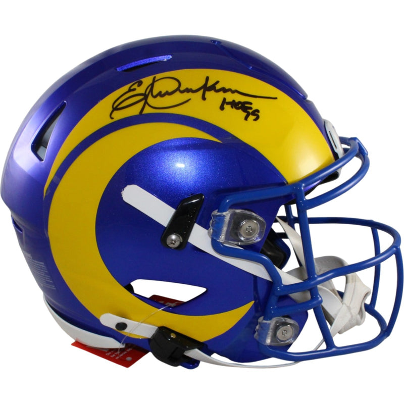 Eric Dickerson Los Angeles Rams Autographed Authentic SpeedFlex Helmet