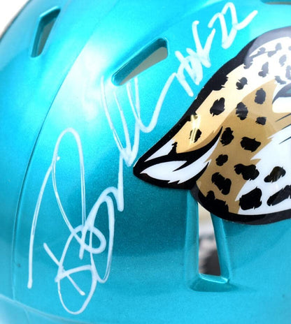 Tony Boselli Signed Jacksonville Jaguars Flash Speed Mini Helmet HOF