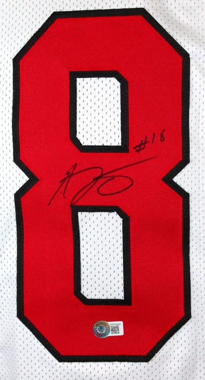 A.J. Green Autographed Arizona Cardinals White Custom Jersey
