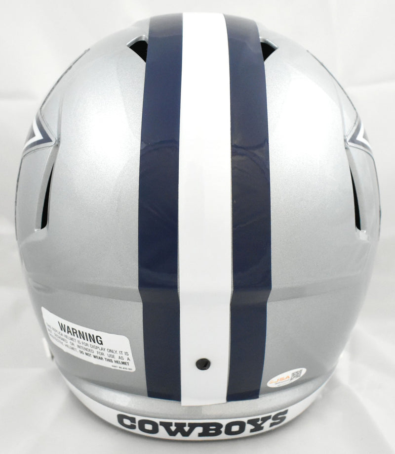 George Pickens Signed Dallas Cowboys Full Size Speed Replica Helmet