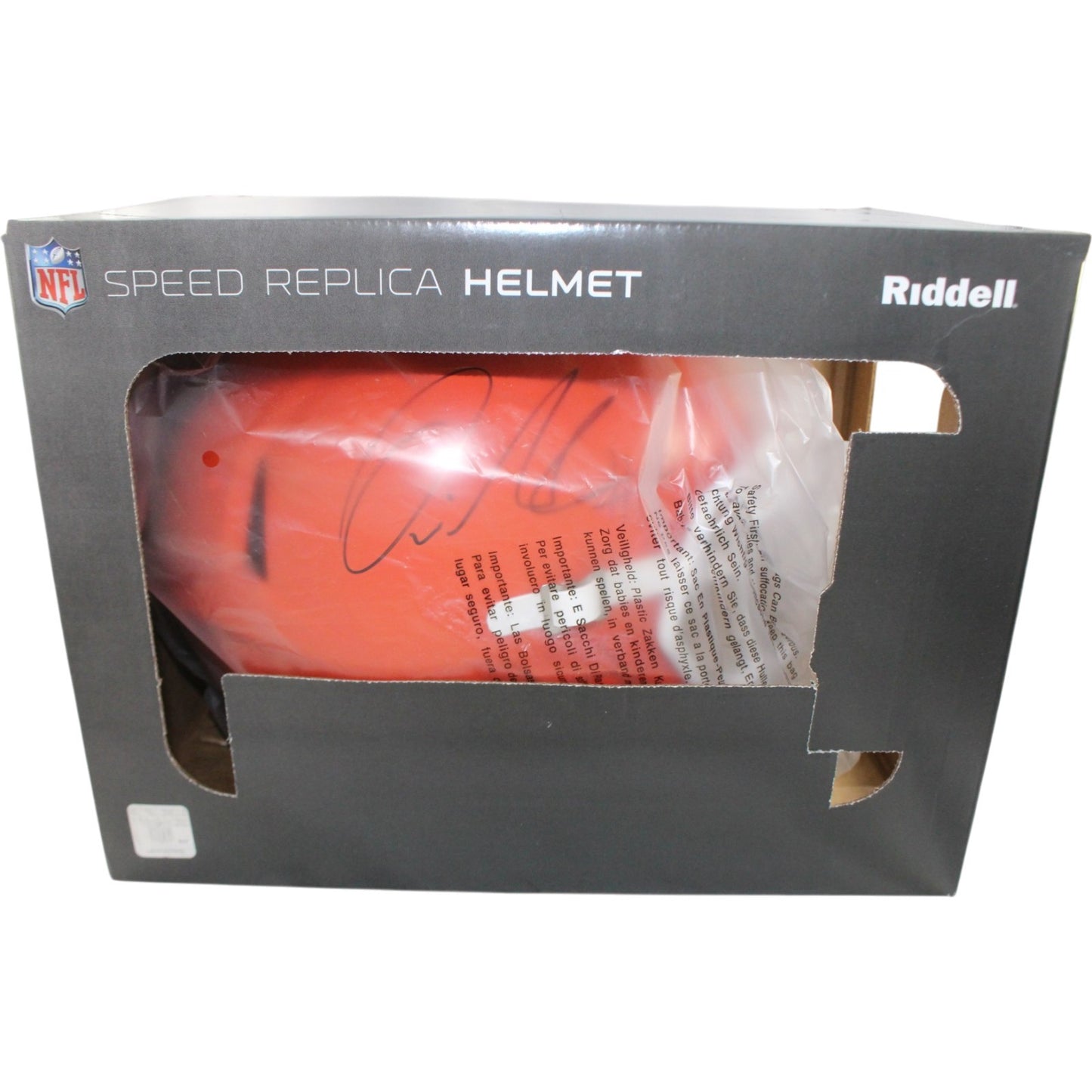 Quinshon Judkins Cleveland Browns Signed Full Size Replica Helmet