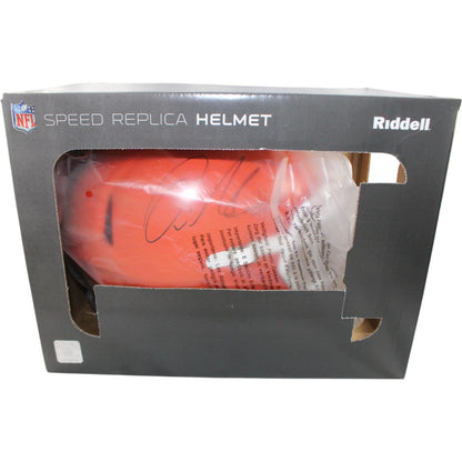 Quinshon Judkins Cleveland Browns Signed Full Size Replica Helmet
