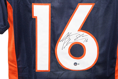 Jake Plummer Denver Broncos Autographed Pro Style Blue Jersey