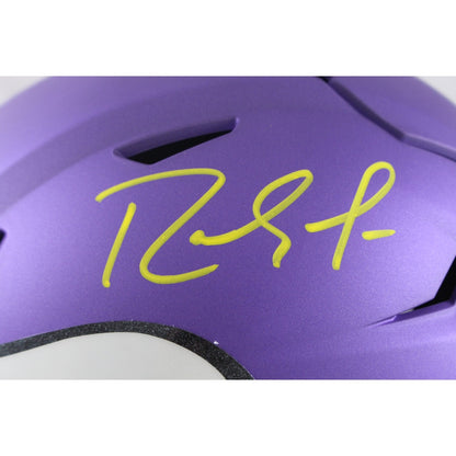 Randy Moss Autographed Minnesota Vikings Mid-Size Helmet