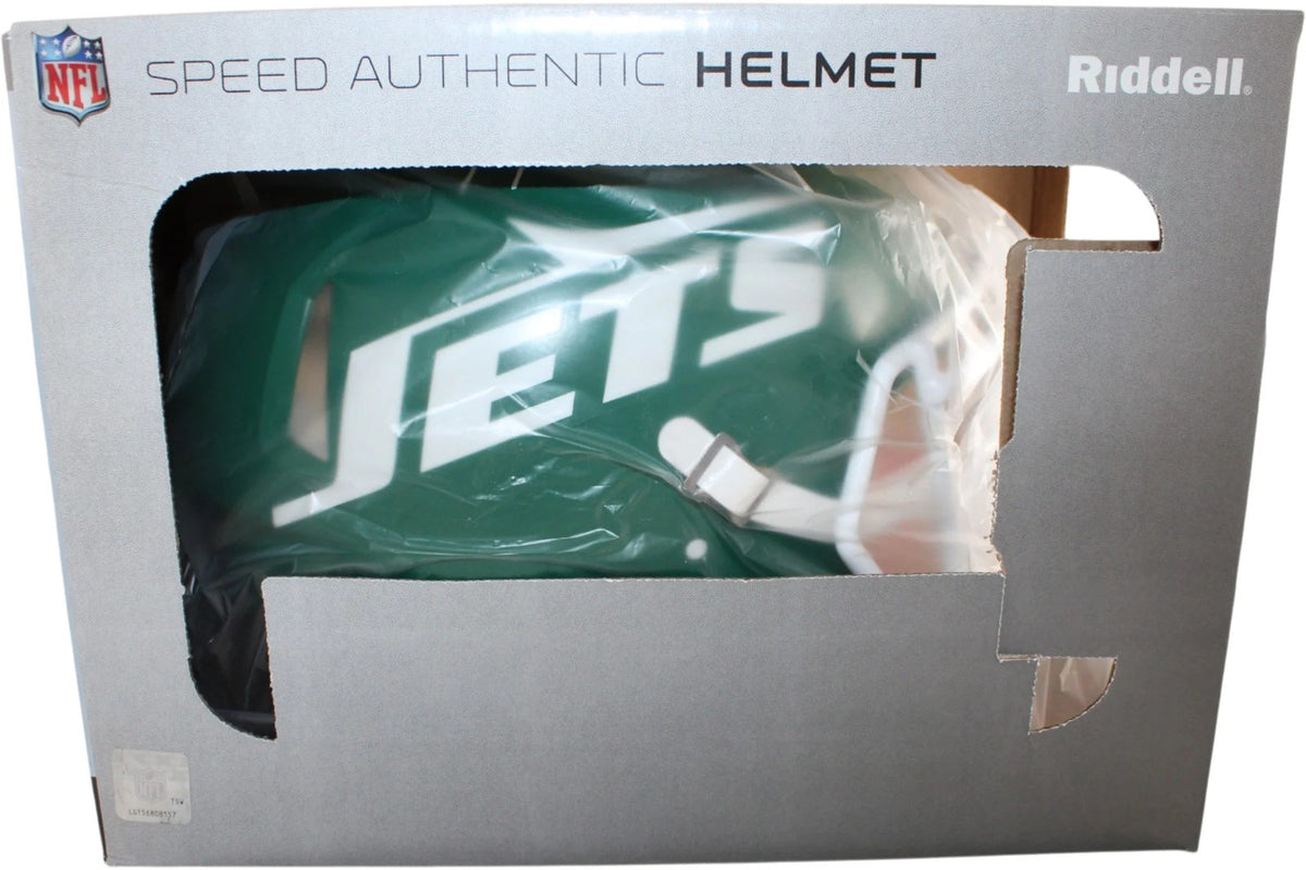 Breece Hall Signed New York Jets 1978-89 Throwback Proline Helmet