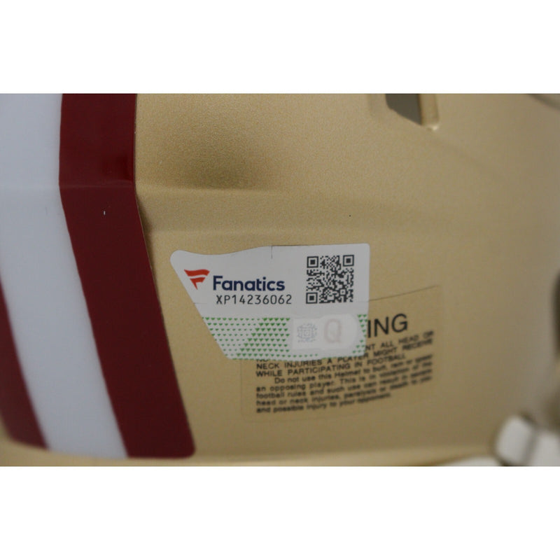 Brock Purdy San Francisco 49ers Autographed Speed Mini Helmet