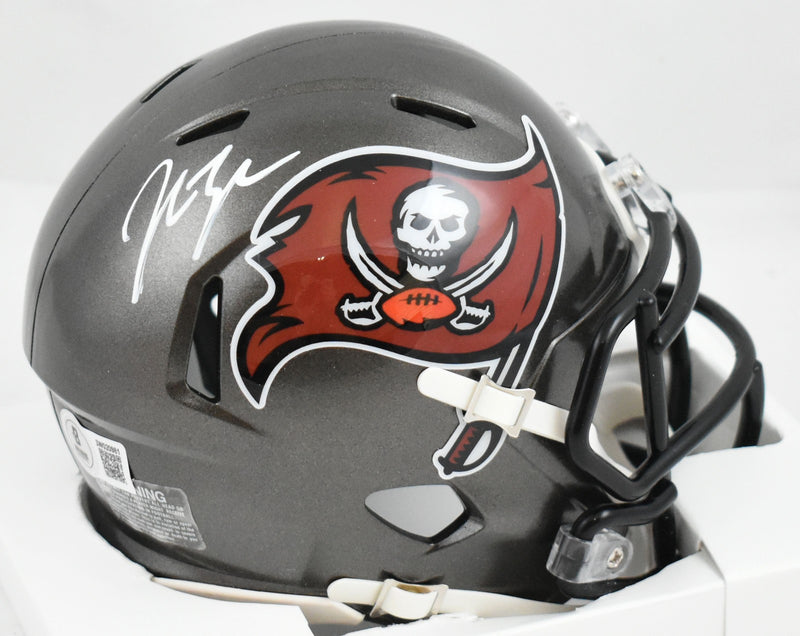 John Lynch Signed Tampa Bay Buccaneers Speed Mini Helmet