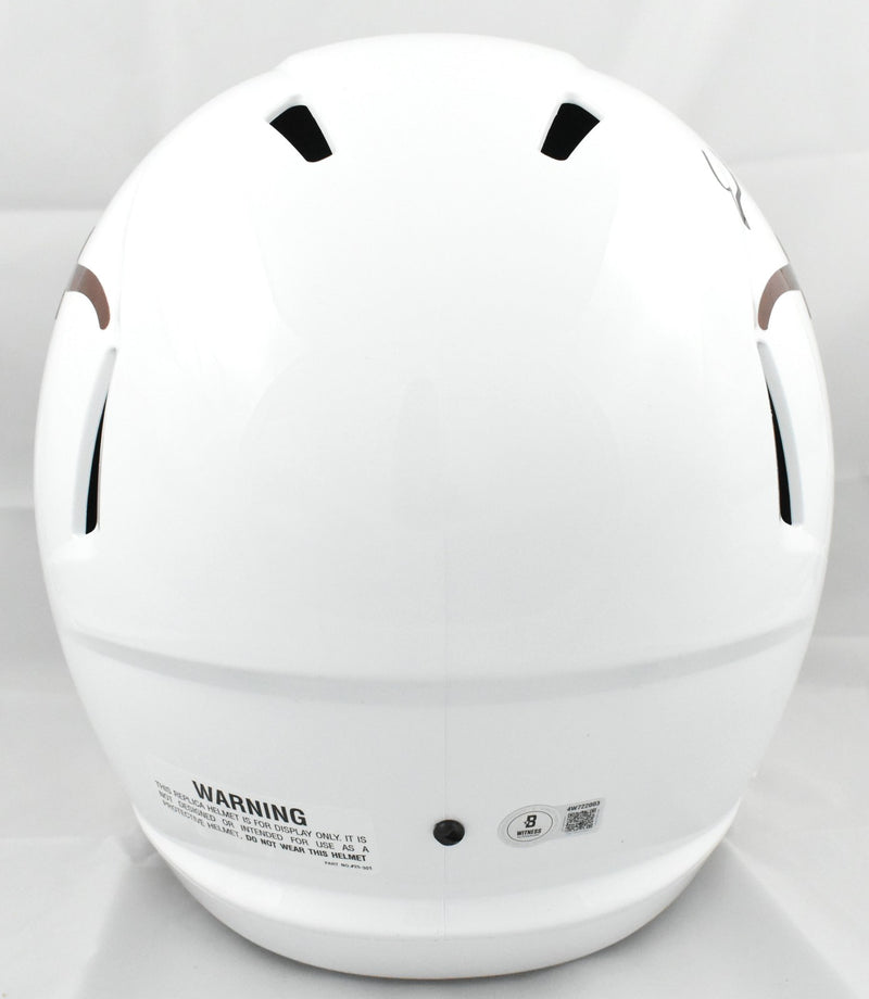 Earl Campbell Signed Texas Longhorns Full Size Speed Replica Helmet
