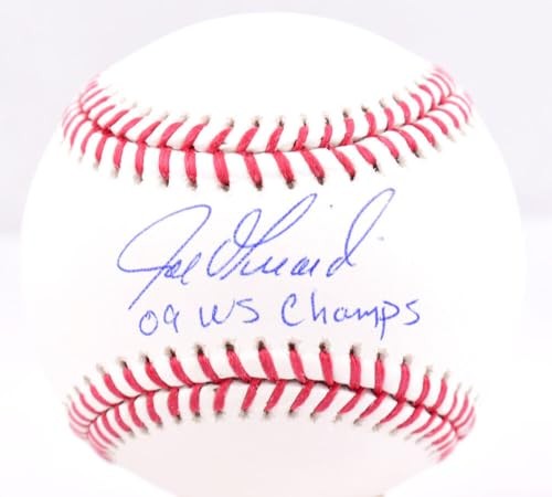 Joe Girardi Signed Rawlings Official Major League Baseball 09 WS Champs