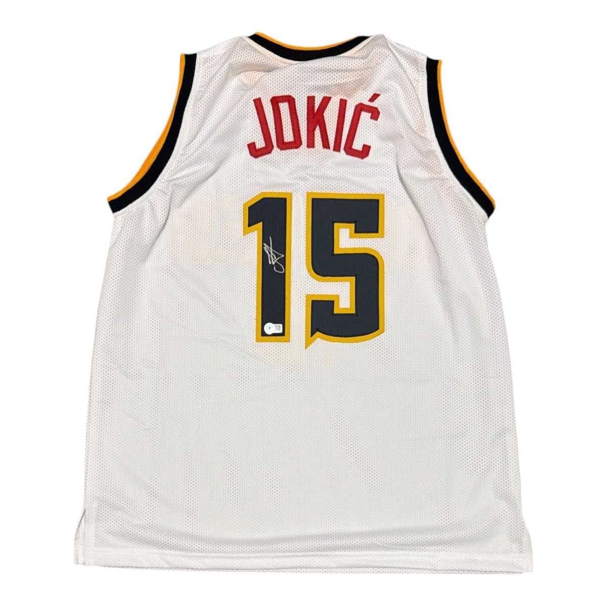 Nikola Jokic Autographed Denver Nuggets Custom Jersey