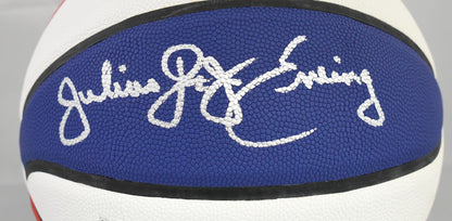 Julius Erving Autographed ABA Wilson Basketball