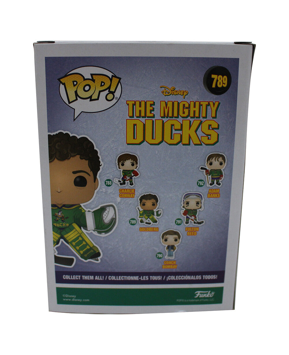 Shaun Weiss Signed Goldberg Mighty Ducks Funko Pop #789 (Beckett COA)