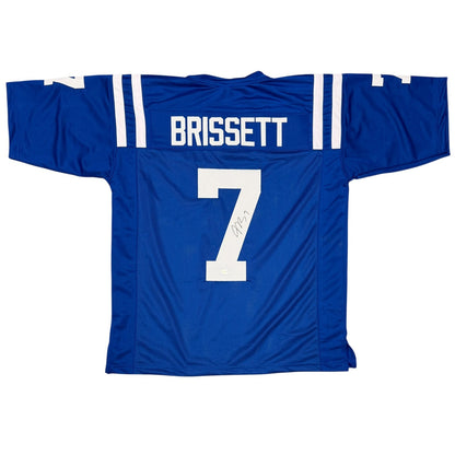 Jacoby Brissett Autographed Indianapolis Colts Custom Jersey