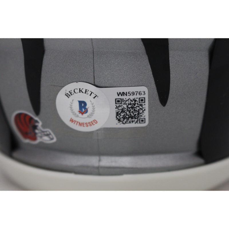 Boomer Esiason Cincinnati Bengals Flash Alternate Mini Helmet