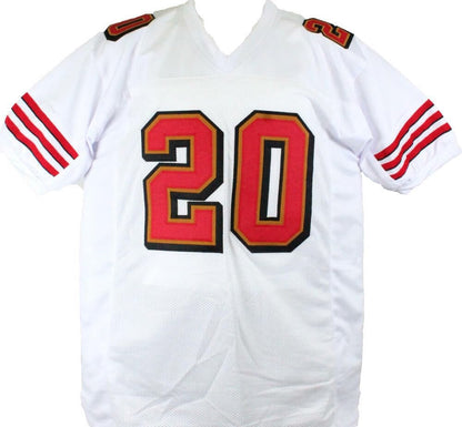 Garrison Hearst Autographed White Custom Football Jersey