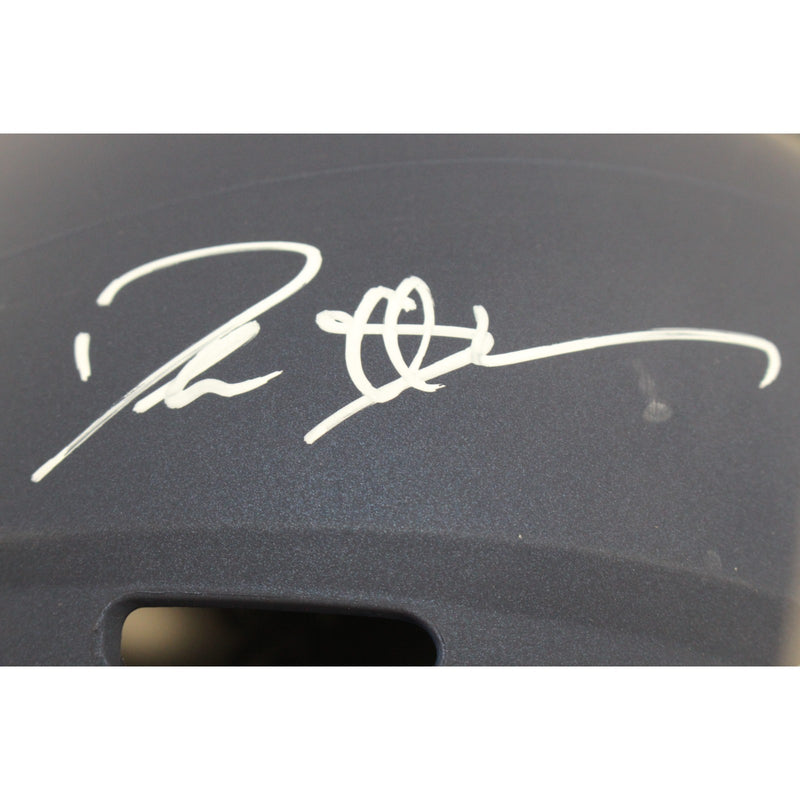 Deion Sanders Signed Dallas Cowboys Full Size AMP Replica Helmet