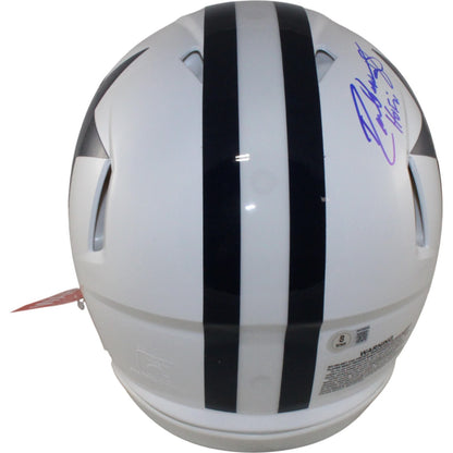 Roger Staubach, Tony Dorsett & Drew Pearson Signed Cowboys Authentic TB Helmet
