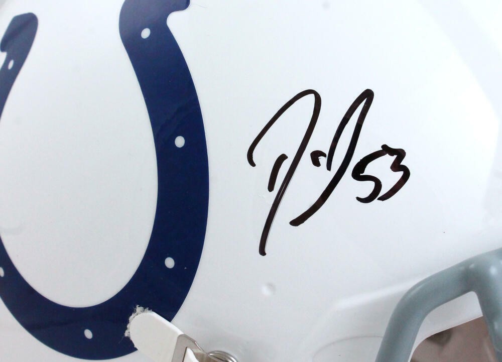 Darius Leonard Signed Indianapolis Colts Full Size Speed Authentic Helmet