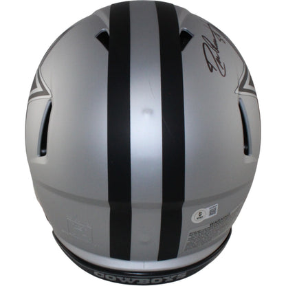 Staubach, Dorsett & Pearson Signed Dallas Cowboys Pro Rave Full Size Helmet