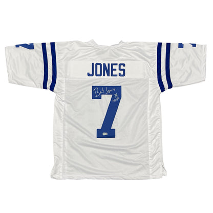 Bert Jones Signed Indianapolis Colts Custom Jersey '76 MVP Beckett BAS