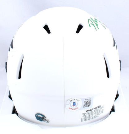 D'Andre Swift Signed Philadelphia Eagles Lunar Speed Mini Helmet