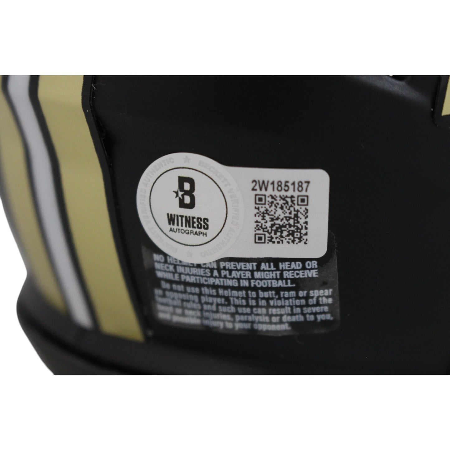 Aidan O'Connell Purdue Boilermakers Autographed Black Mini Helmet