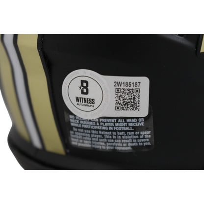 Aidan O'Connell Purdue Boilermakers Autographed Black Mini Helmet