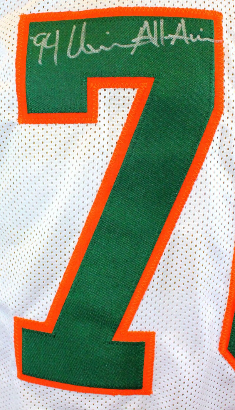 Warren Sapp Signed Miami Hurricanes Custom White Jersey - 3 Inscriptions