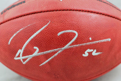 Ray Lewis Autographed NFL Duke Football