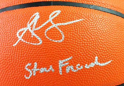 Steve Francis Autographed NBA Basketball with Inscription