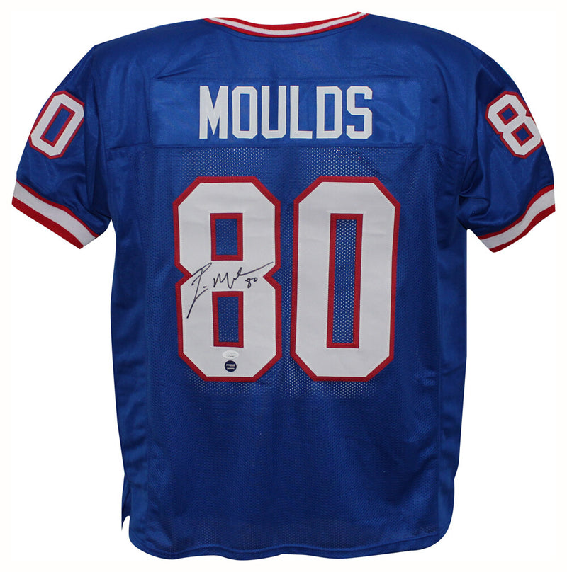 Eric Moulds Autographed Buffalo Bills Custom Football Jersey