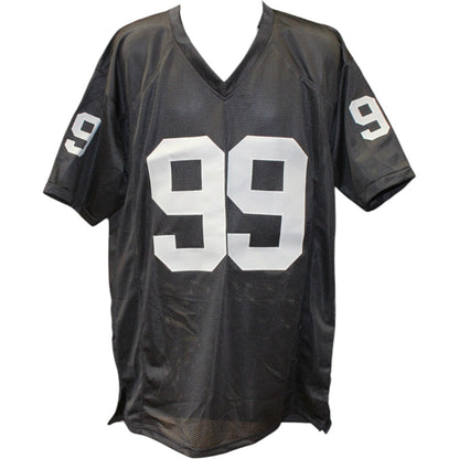 Warren Sapp Autographed Pro Style Black Jersey