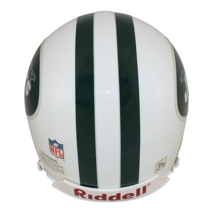 New York Jets Throwback 1998-2008 Riddell VSR4 Authentic Mini Helmet