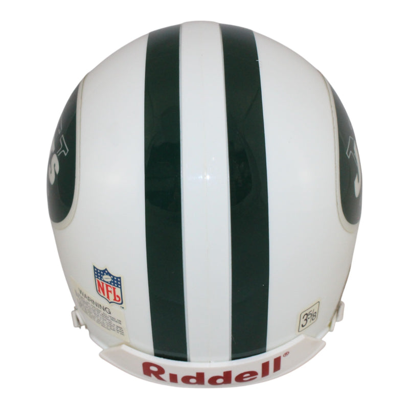 New York Jets Throwback 1998-2008 Riddell VSR4 Authentic Mini Helmet