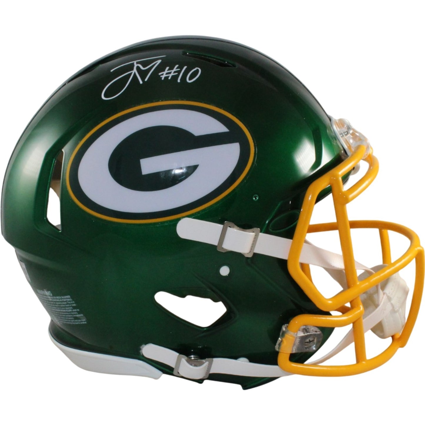 Jordan Love Signed Green Bay Packers Authentic Flash Full Size Helmet