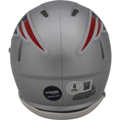 Randy Moss Autographed New England Patriots Speed Mini Helmet