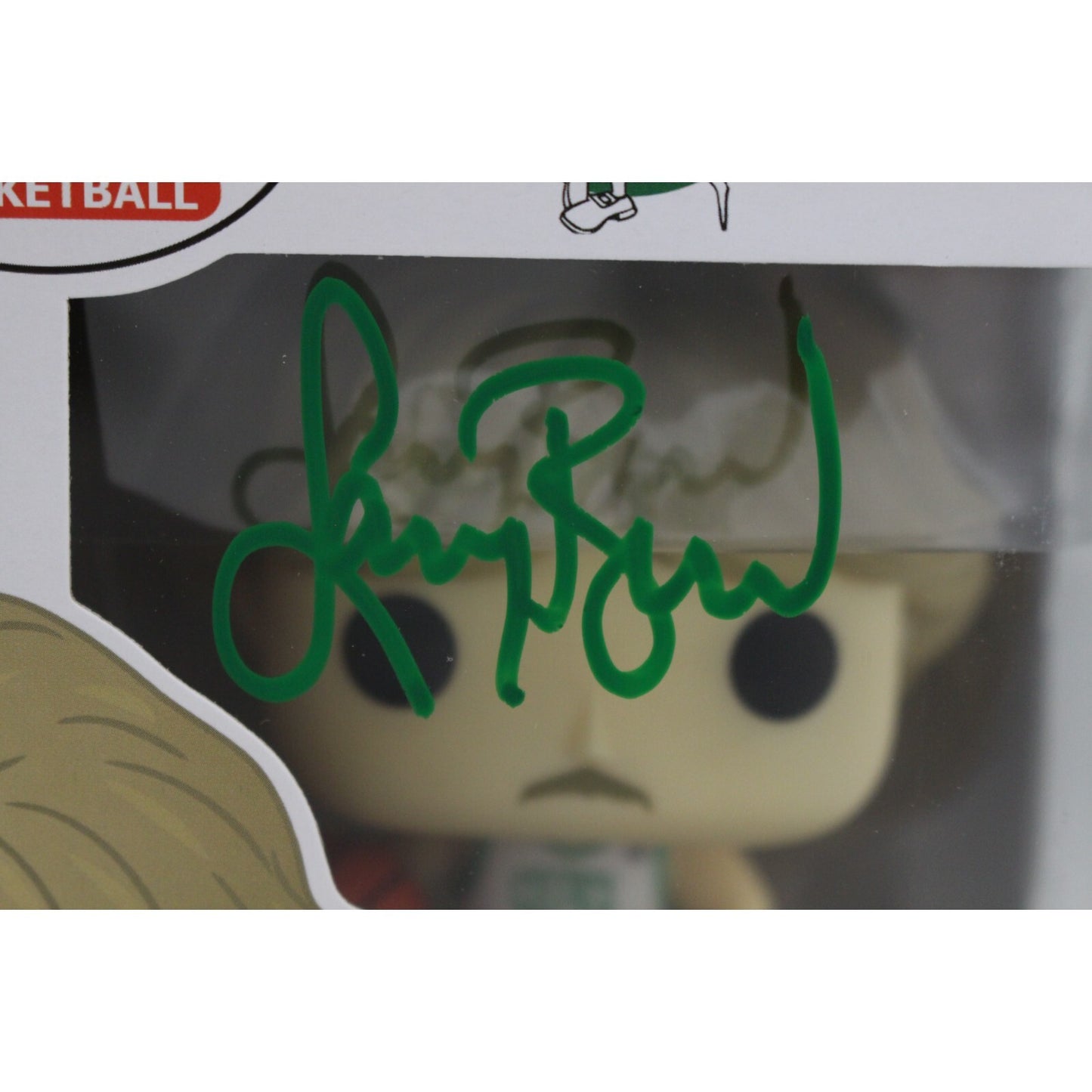 Larry Bird Signed Boston Celtics Funko Pop! #77 Beckett COA