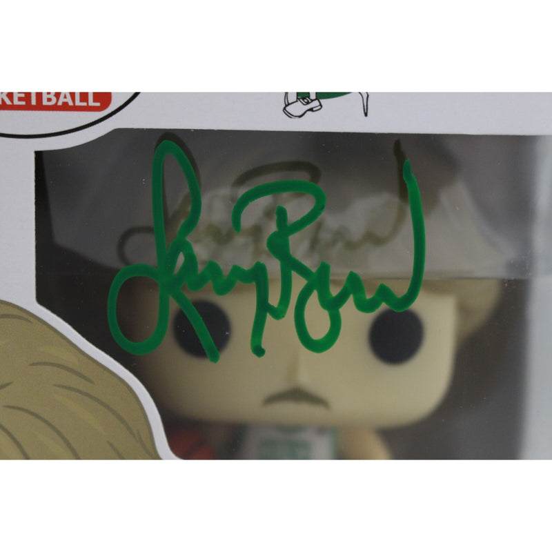Larry Bird Signed Boston Celtics Funko Pop! #77 Beckett COA