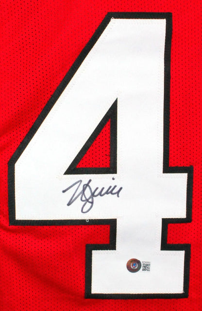 Kyle Juszczyk Signed Harvard Crimson Custom Football Jersey - Black