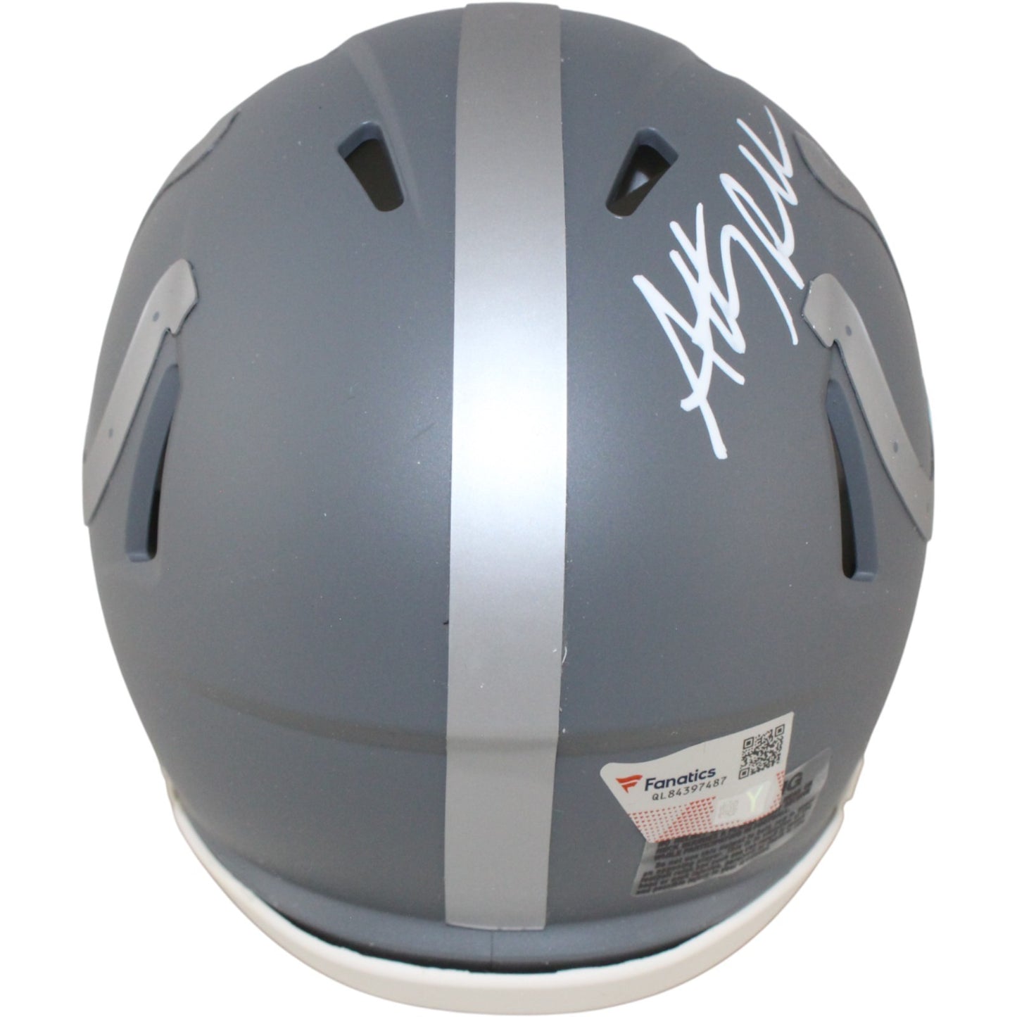 Anthony Richardson Indianapolis Colts Signed Slate Mini Helmet
