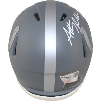 Anthony Richardson Indianapolis Colts Signed Slate Mini Helmet