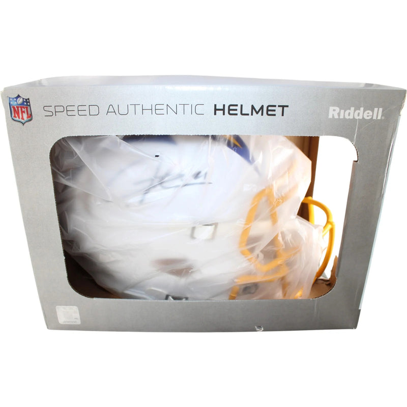 LaDainian Tomlinson Signed Los Angeles Chargers Proline Color Rush Helmet