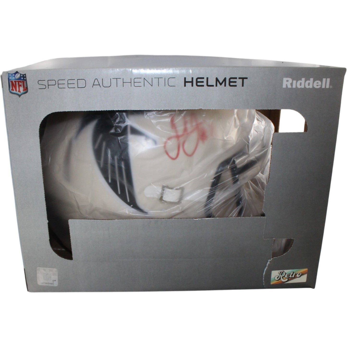 Julio Jones Signed Atlanta Falcons Authentic Retro Helmet